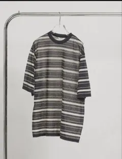 todayful Sheer Border T-shirt インディゴのサムネイル