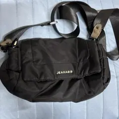 JEANASIS ブラック ショルダーバッグ