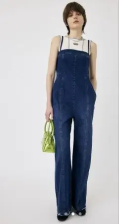 【断捨離中】MOUSSY オールインワン　ロンパースのサムネイル