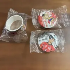 ハイキュー!! くら寿司　びっくらポン　缶バッチ　マステ　計3点　音駒