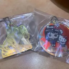 伊藤潤二ギャル富江サンリオキティアクリルチャーム2点