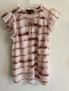 BANANA REPUBLIC 半袖ブラウス XS ピンク系