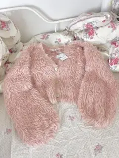 one after another NICE CLAUP ショートカーディガン