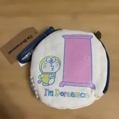 リール付きパスケース ドラえもん どこでもドア ポーチ 未使用のサムネイル