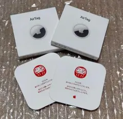 Apple AirTag 2026年初売り　だるま限定デザイン　エアタグ