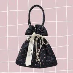 NICE CLAUP いちご キルティングバッグ