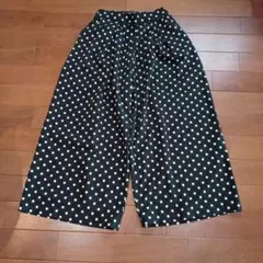 Hands of creation ガウチョパンツ キュロットスカート　水玉