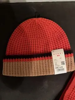 限定MARNI UNIQLOコラボニット帽 ストールセット