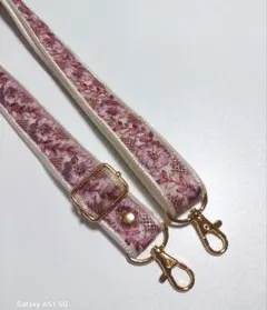 26. インド刺繍リボン ショルダーストラップ