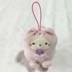 すみっコぐらし　おうちでくまカフェ　マスコット　ねこ　ぬいぐるみ