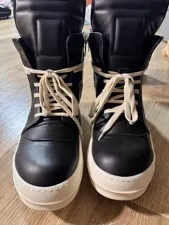 確実正規品 Rick Owens JUMBOLACE GEOBASKET 41 - メルカリ