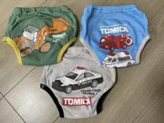 トミカ ３層 トレーニングパンツ トイトレパンツ3枚セット 90 車 男の子