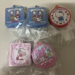 サンリオ　sanrio クッキー缶チャーム ボードビルデュオ キティ　マイメロ