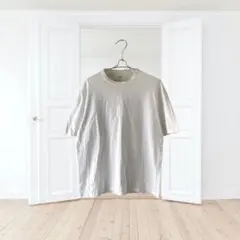 【匿名配送】GAPギャップ（M）半袖Tシャツ ホワイト 無地 浅Uネックシンプル