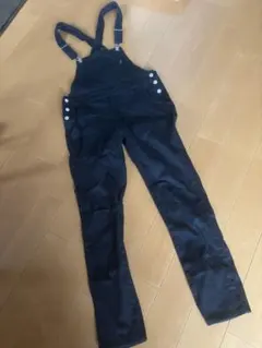 レピピアルマリオ　 ブラックオーバーオール　M