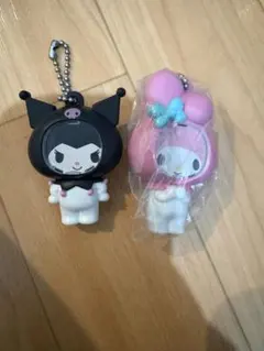 Sanrio フォトフレームマスコット 2個セット マイメロ クロミ