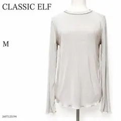 CLASSIC ELF クラシックエルフ リブカットソー M 長袖 光沢ありのサムネイル