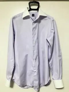 BEAMS F ラベンダー　ドレスシャツ　39