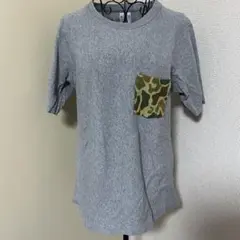 チャンピオン　リバースウィーブ　Tシャツ　カモフラ