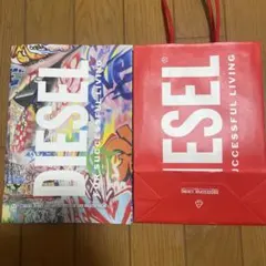 DIESEL ショッピングバッグ カタログ付き