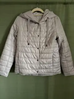 中綿ジャケット フード付きアウターインナー両用