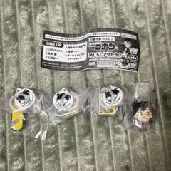 名探偵コナン めじるしアクセサリー3 毛利蘭 スケートボード 探偵バッジ