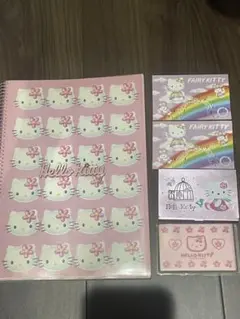 キティ希少地 平成レトロ バインダー 手帳 シール帳 ハローキティ