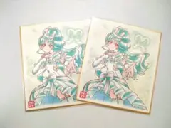 キュアフレンディ キュアリリアン 色紙 - メルカリ