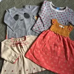 80㎝ 女の子 トップス 4点セット まとめ売り