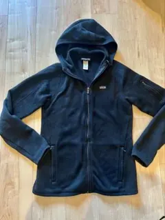 ブラック フリースジャケット