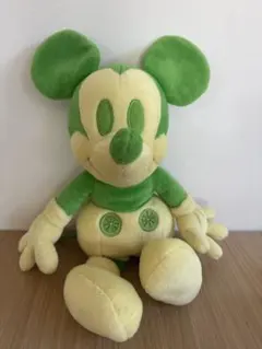 【値下げ中】ミッキーマウス ぬいぐるみ ライム フレグランス レトロ
