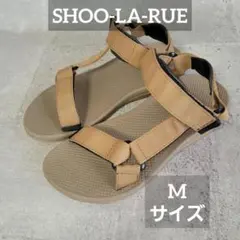 SHOO-LA-RUE サンダル ベージュ マジックストラップ　Mサイズのサムネイル
