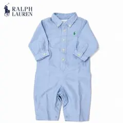 Ralph Lauren ラルフローレン ベビー カバーオール ロンパース 長袖