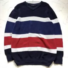 BLACK LABEL CRESTBRIDGE ユニオンジャック セーター L
