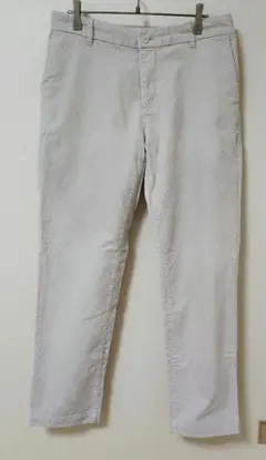 無印良品 MUJI コーデュロイ カジュアルパンツ レディース XL グレージュ