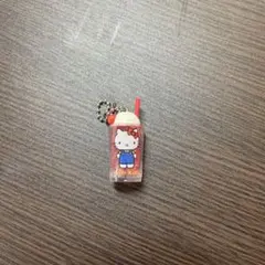 レトログラス　ミニチュアチャーム　ガチャ　キティ