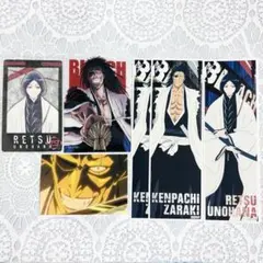 BLEACH 千年血戦篇 スナップマイド ロングステッカー 更木剣八 卯ノ花烈