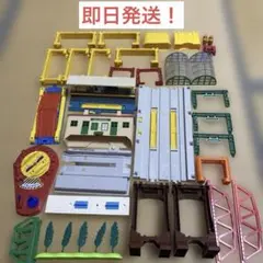プラレール レール タカラトミー ブロック橋脚 高架橋 駅 まとめ売り 中古