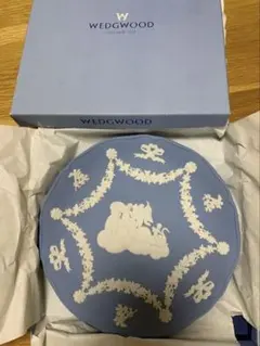美品 ウェッジウッド Wedgwood 2001 ジャスパー イヤープレート43