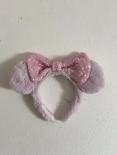 ディズニー カチューシャ ピンク ミニー