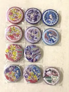 キミとアイドルプリキュア♪ BIGホログラム缶バッジ　キミプリ　セミコンプ
