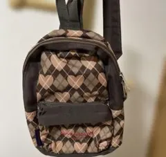 値下　Olive des Olive ハート柄　ボディバッグ　茶色のサムネイル