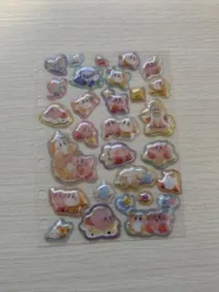 星のカービィ プチドロップシール シール帳 おすそ分け