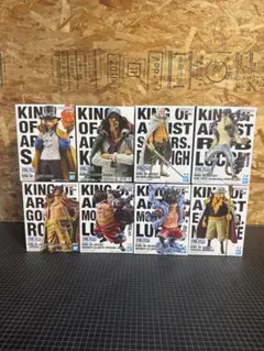 ワンピース KING OF ARTIST フィギュア 8体セットのサムネイル