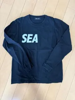 WIND AND SEA 長袖カットソー ネイビー メンズS - メルカリ