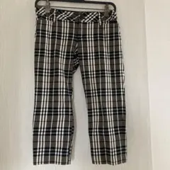 Burberry Blue Label チェック柄 カジュアルパンツ 38のサムネイル