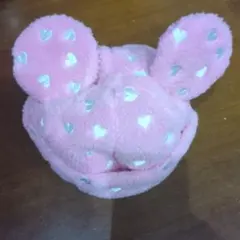 【値下げ中】【美品】ミッキーボア耳付きキャップ