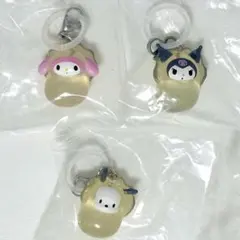サンリオ マイメロ クロミ ポチャッコ めじるしアクセサリー なりきりオイスター