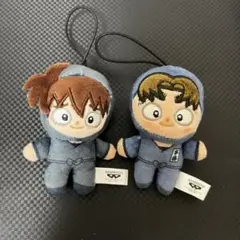 忍たま乱太郎 ほわぬい 忍術学園関係者　土井半助　小松田秀作　2種セット