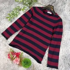 ✨COMME des GARÇONS✨サイズS〜M相当 ボーダーニットのサムネイル